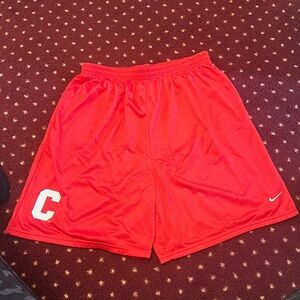 CORNELL red XL gym shorts